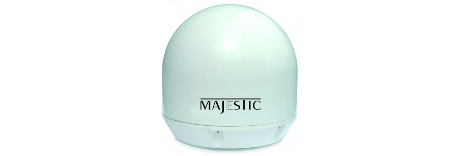 Majestic Automatic Marine Satellite TV Antenna - for Boat