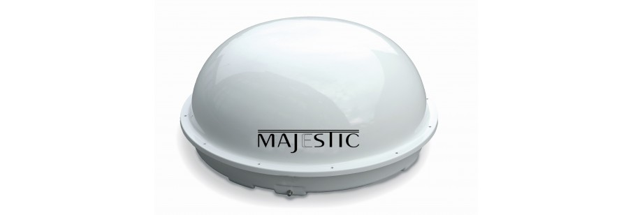 Majestic RV Caravan Automatic Locking Satellite TV antenna System